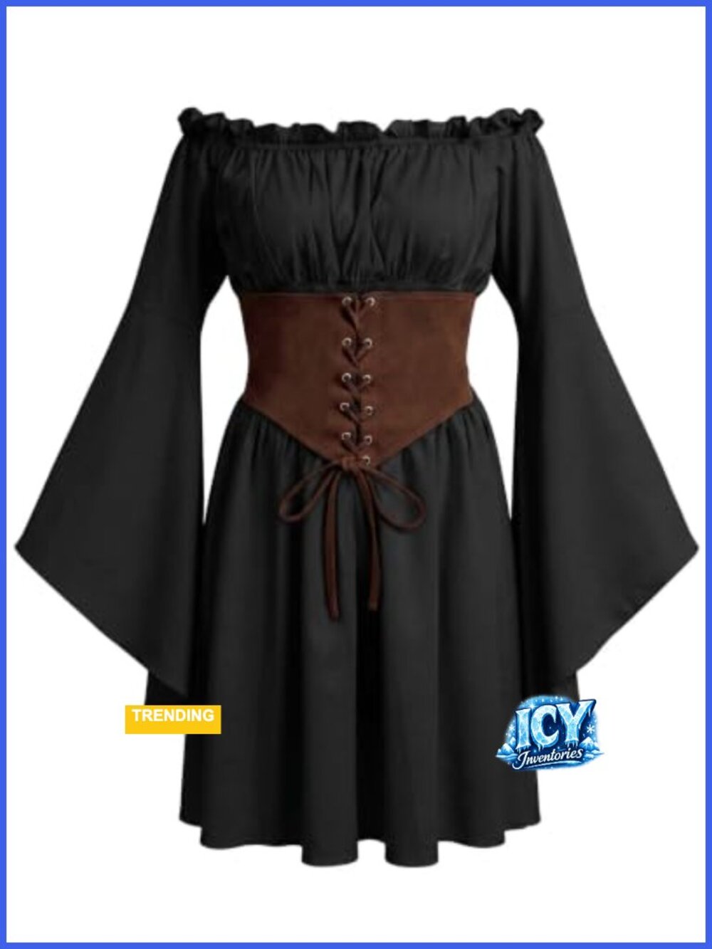 Medieval Renaissance Dress with Corset